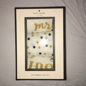 Kate Spade bridal socks!